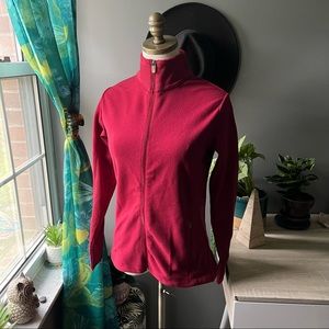Antigua Women’s Red Zip Up Jacket Size Small